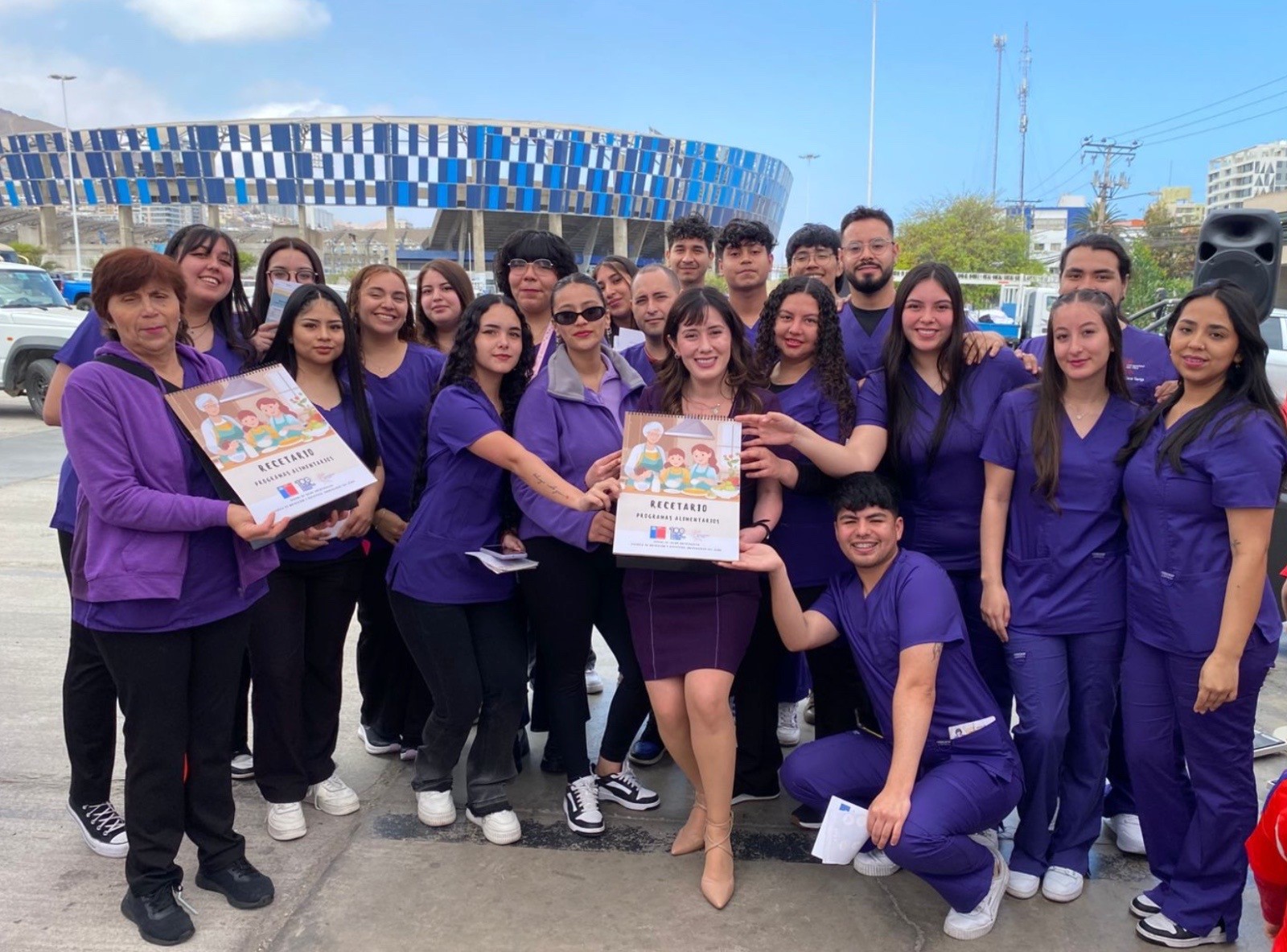 Proyecto "Recetario del Programa Nacional de Alimentación Complementaria”, sede Antofagasta.